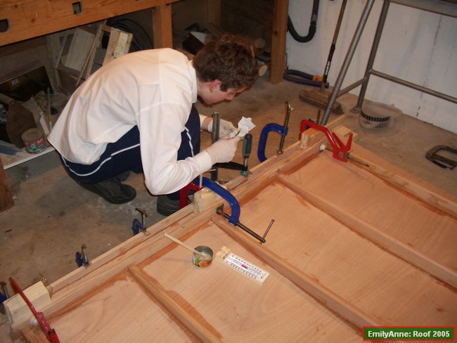 67-1st edge peice on, cleaning up.JPG