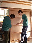78-Sanding sanding sanding, about two hours of sand epoxy!.JPG