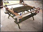 y01- We're going to use the garden table as a stand.JPG