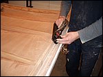 y33-a mild chamfer was put on the outside of the rails to help to roof fit inside the cabin walls.JPG