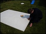 y43-washing the topside of the roof.JPG