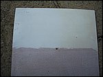 y45-you can see the exodate on the right of the test peice, and i left long with yellows more, hence removing it (left side).JPG
